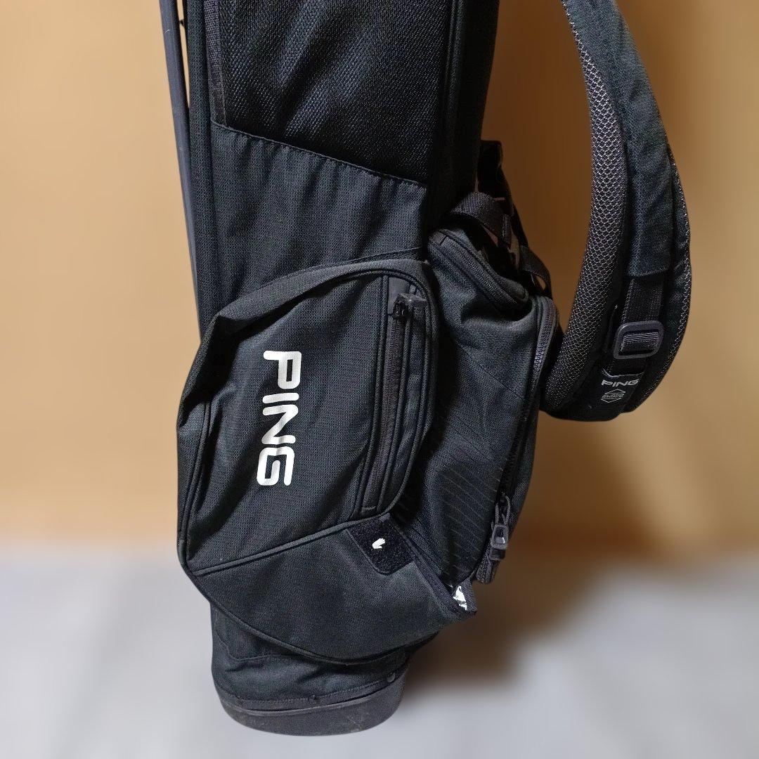 PING 4 SERIES スタンドバッグ ブラック