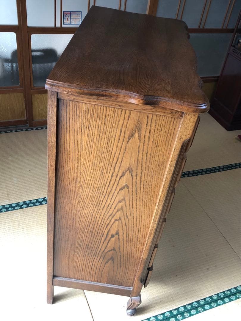 アンティーク家具 チェスト タンス 猫脚 ルーマニア製 1997年製