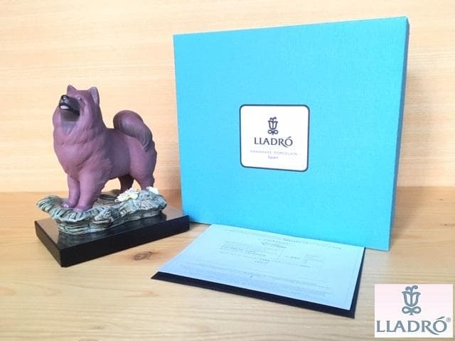 展示品 リアドロ 干支 戌 (親愛) 置物 本作世界で1888点の限定