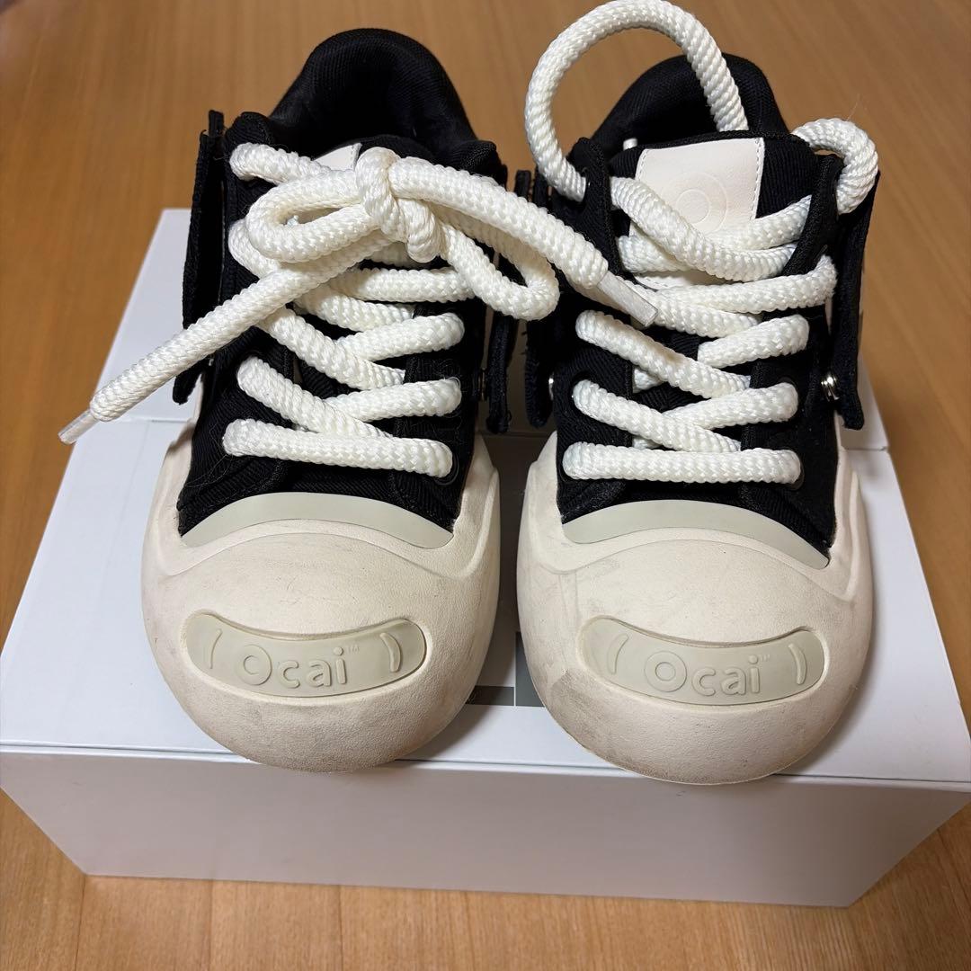 Ocai ブラック ホワイト スニーカー JP240