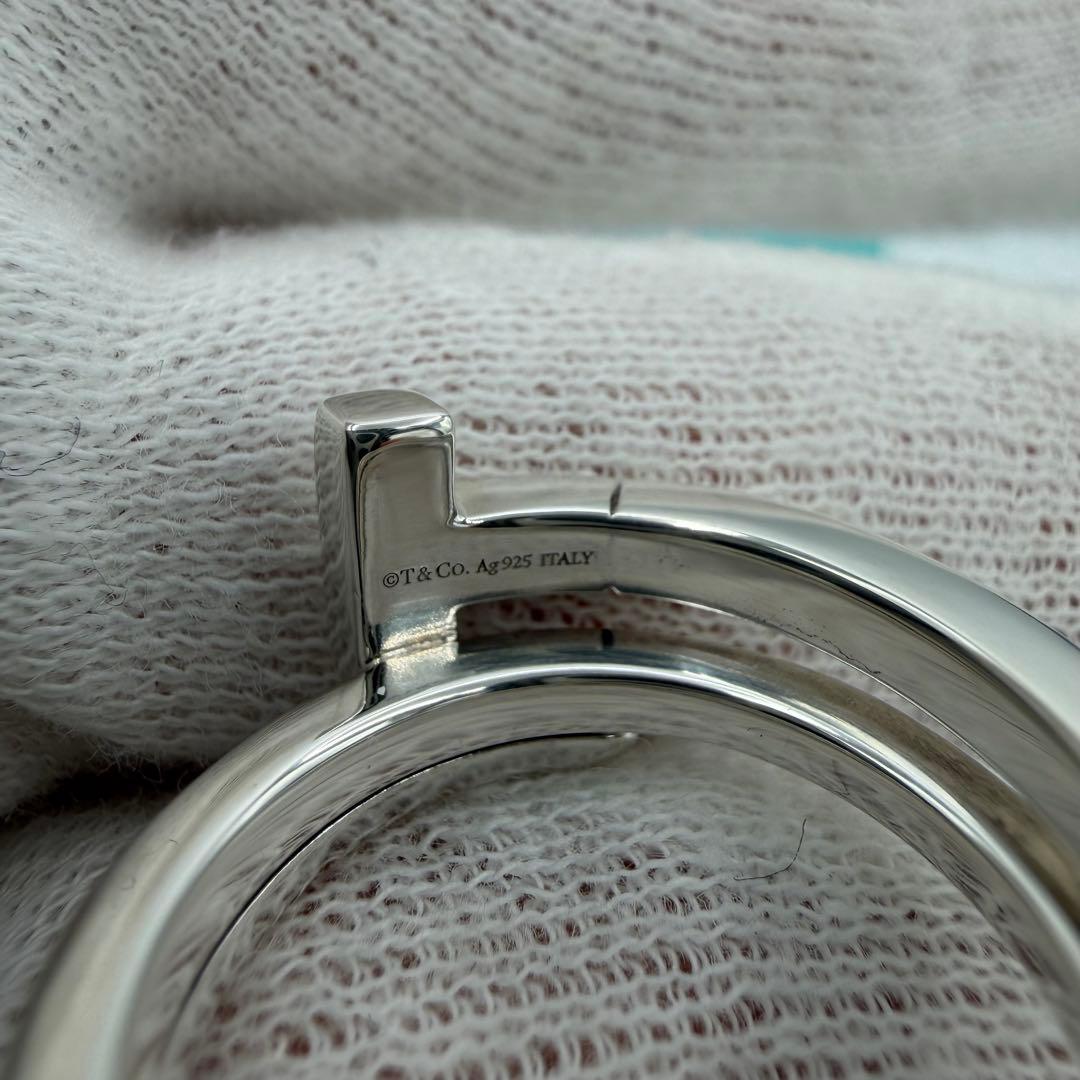 【新品仕上げ済み】ティファニー　Tラップ　リング