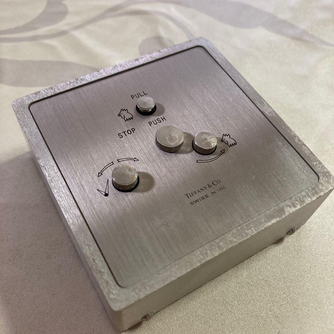 激レア品　ティファニー TIFFANY アトラス クロック 置き時計