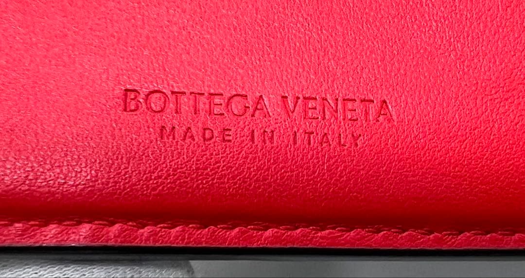 BOTTEGA VENETA ボッテガヴェネタ 2つ折り財布 イントレ ブラウン