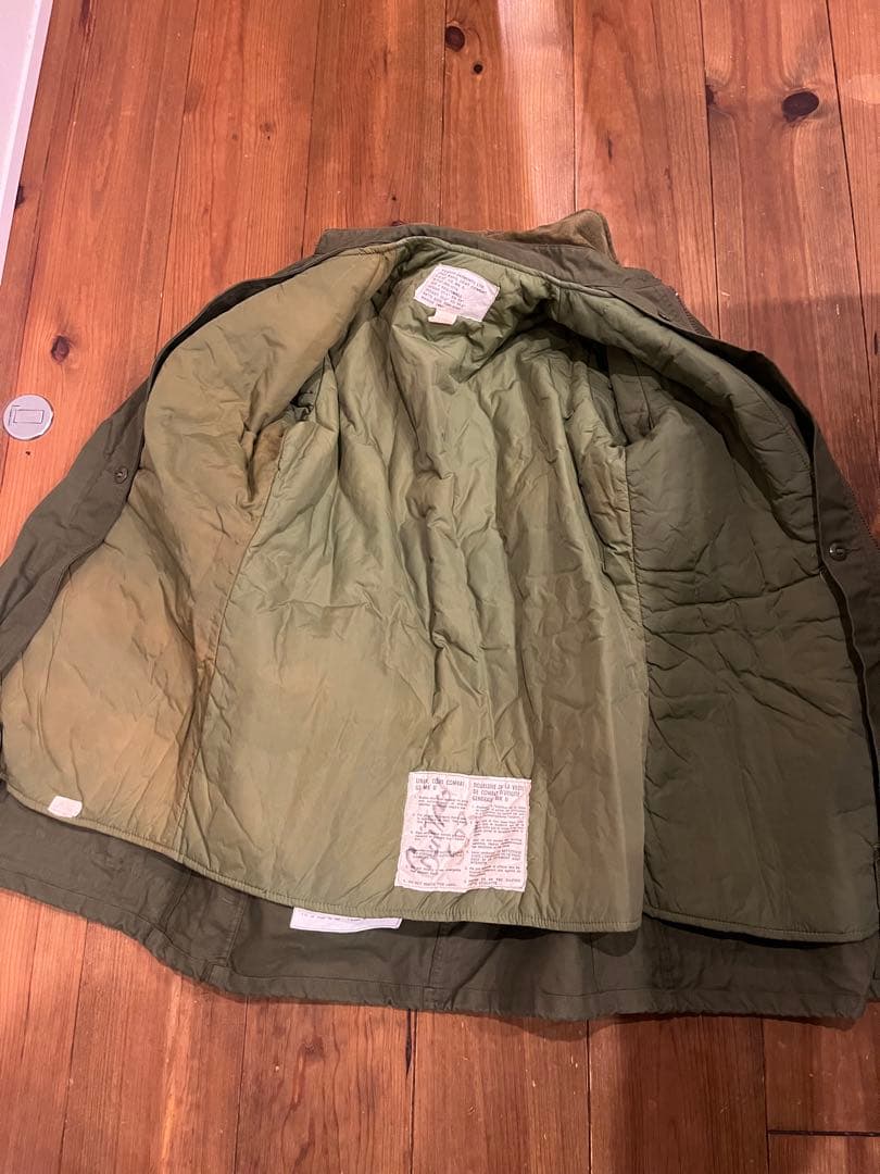 淳ヴィンテージカナダ軍のMK2コンバットジャケット