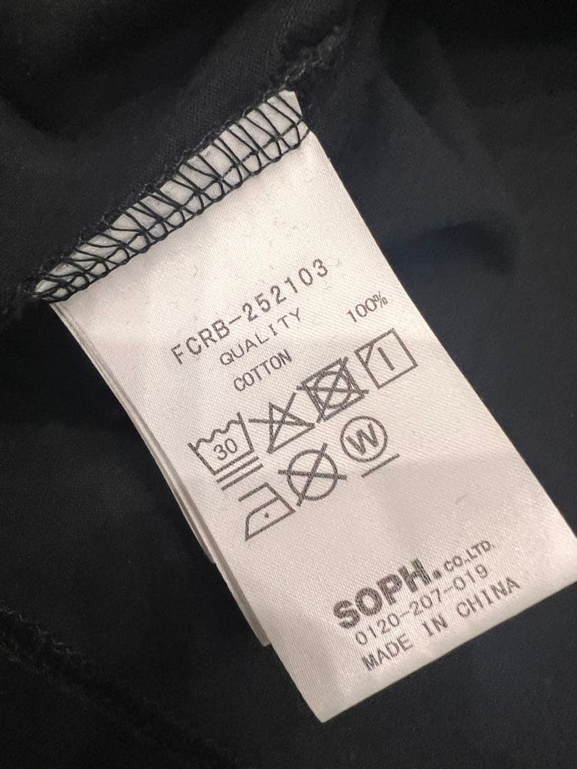 美品　FCRB SOPH ANALYTICAL L/S TEE ロンT S