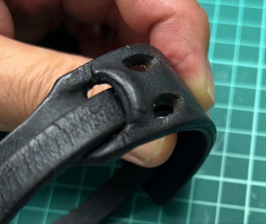 lynch silversmith リンチシルバー レザー×シルバーブレス茶色