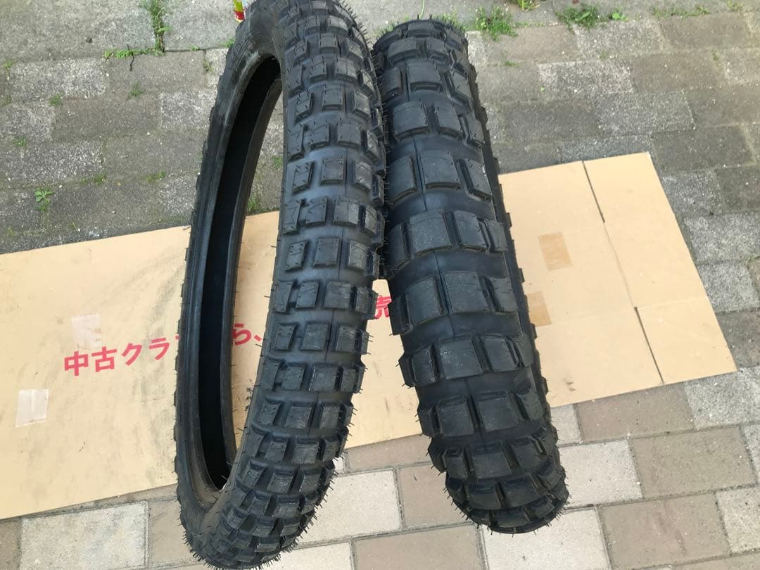 ま*お様 ミシュラン　アナキーワイルド　前後　オフロード　バイク　トレイル　タイ