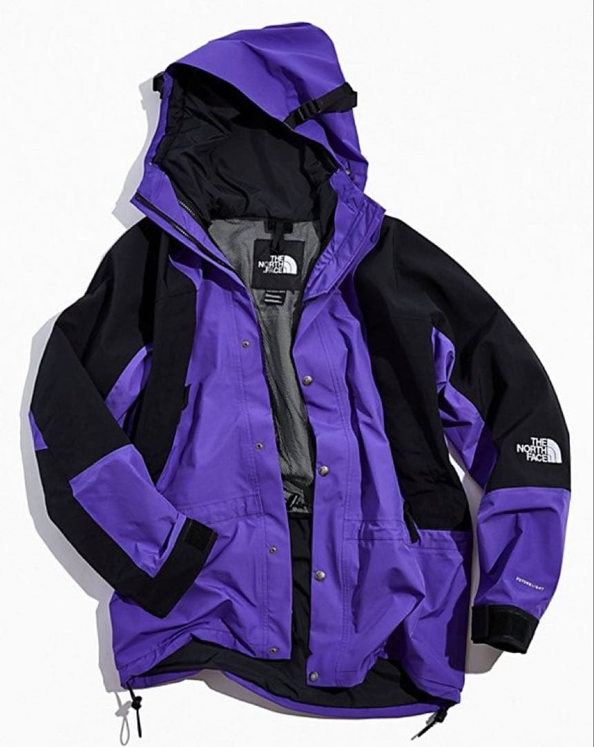 b*e様 激レアthe northface 1994パープル ナイロン マウンテ