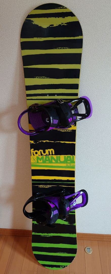 Forum 板 スノーボード 147cm BURTON ビンディング付