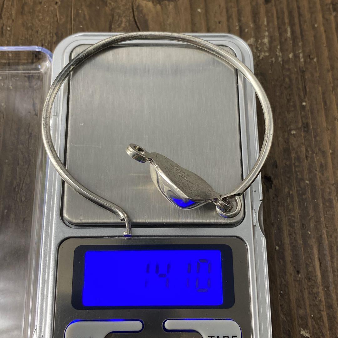 ●メキシコ パフィハート カフバングル ブレスレット シルバー925 TAXCO