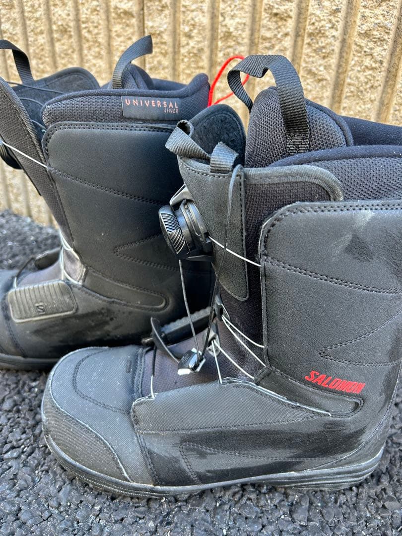 SALOMON UNIVERSAL スノーボードブーツ ブラック