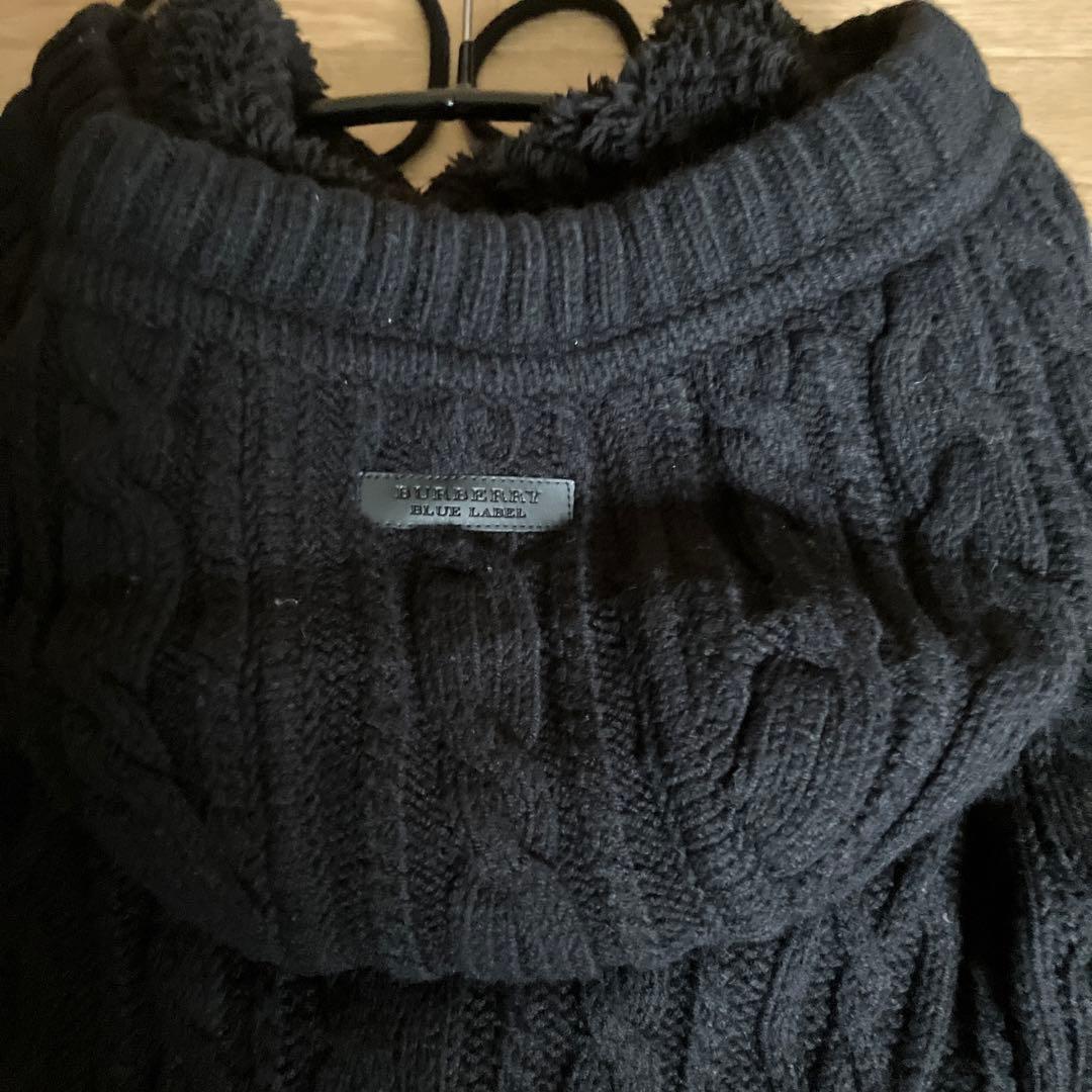 Burberry Blue label ニットコート