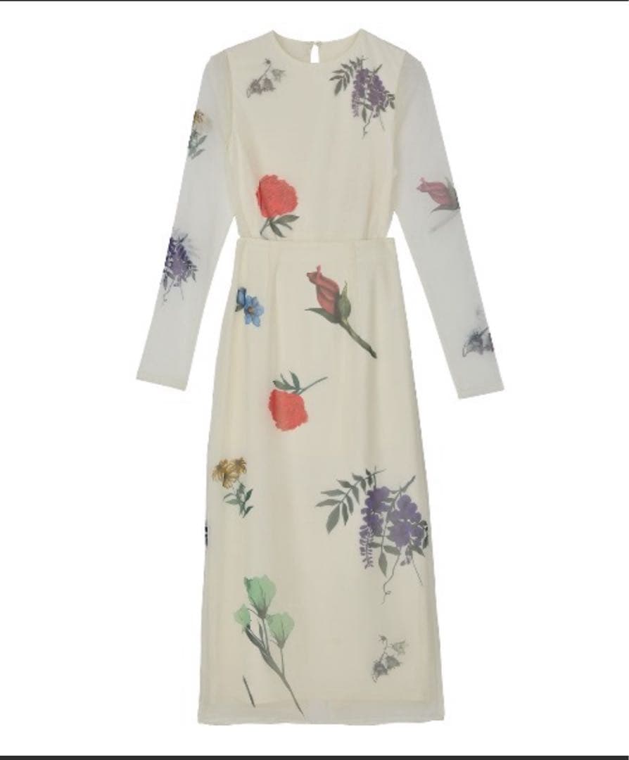 Ameri 【AMANDA SHEER SET DRESS】