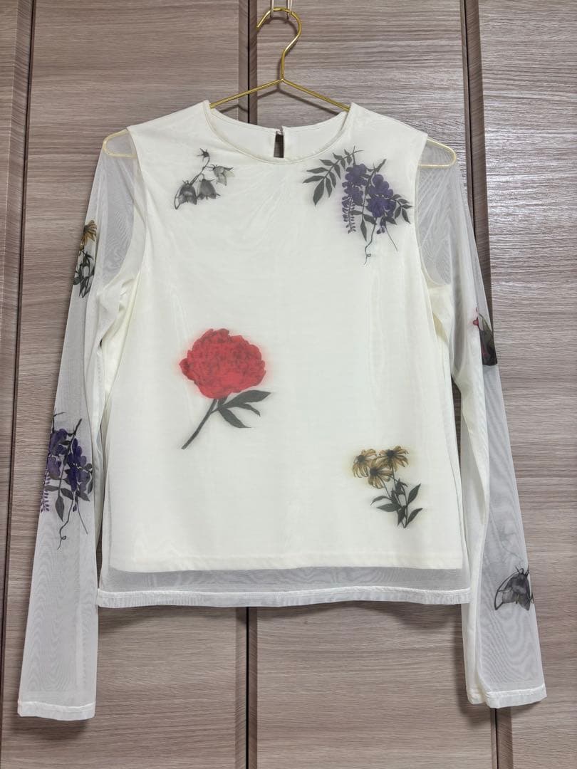 Ameri 【AMANDA SHEER SET DRESS】