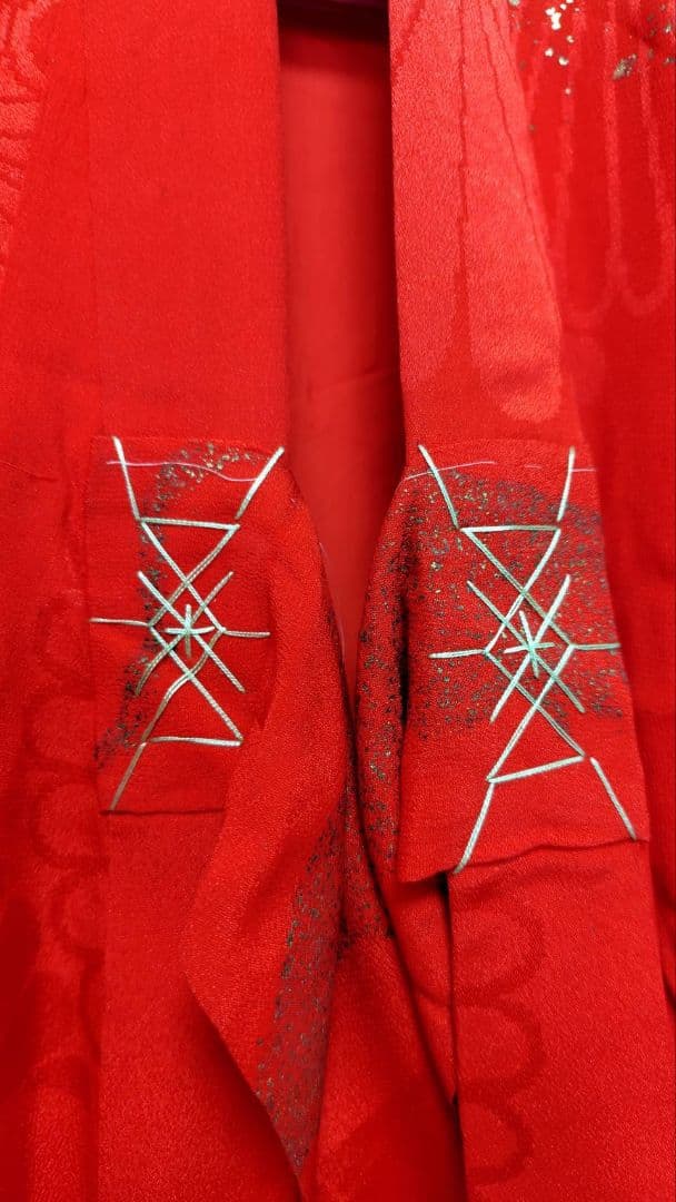 RK406アンティーク子供着物着丈93センチ裄丈40センチ3歳前後用綺麗美品正絹