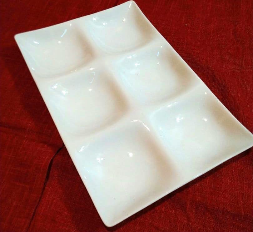 パーティー用♥九谷焼 司峰作３盛皿♦グッドデザイン・プレート賞受賞６・９盛皿5皿