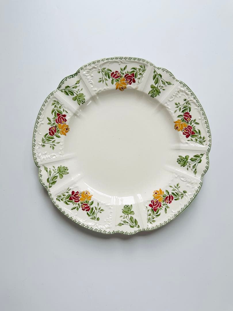 サルグミンヌU&C フランス　アンティーク　プレート　皿　ブロカント