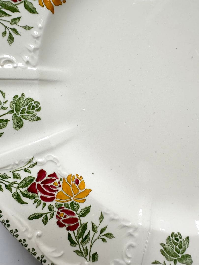 サルグミンヌU&C フランス　アンティーク　プレート　皿　ブロカント