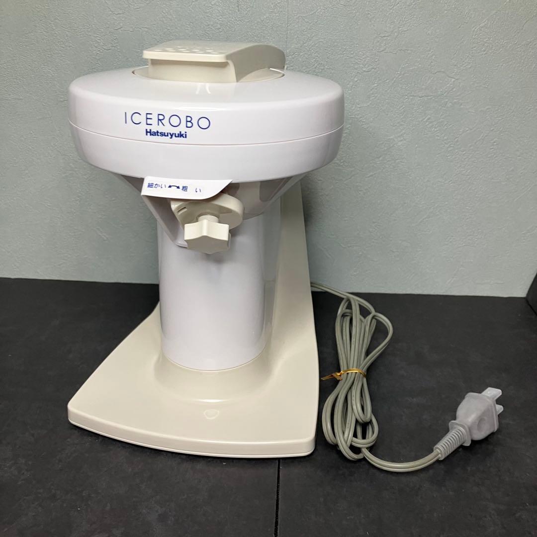 アイスロボ　初雪　かき氷器　ECQ08A 未使用品