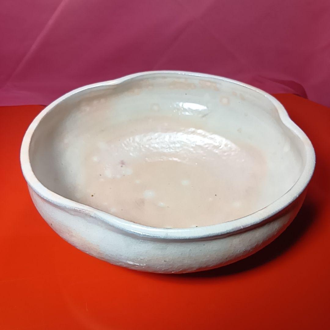 骨董品　萩焼き　仙舟　岡田仙舟　菓子鉢　大皿　極美品　鉢　極美品‼️