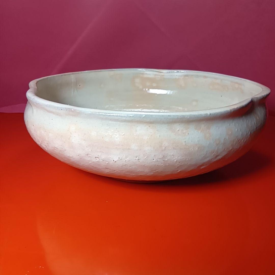 骨董品　萩焼き　仙舟　岡田仙舟　菓子鉢　大皿　極美品　鉢　極美品‼️