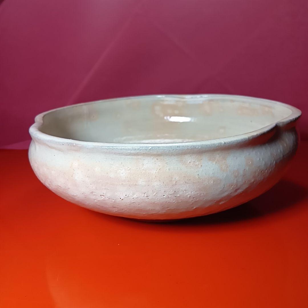 骨董品　萩焼き　仙舟　岡田仙舟　菓子鉢　大皿　極美品　鉢　極美品‼️