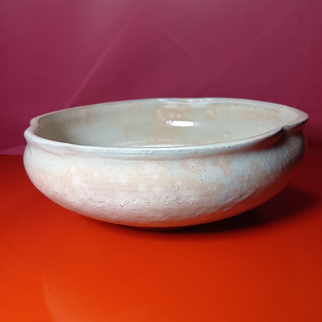骨董品　萩焼き　仙舟　岡田仙舟　菓子鉢　大皿　極美品　鉢　極美品‼️