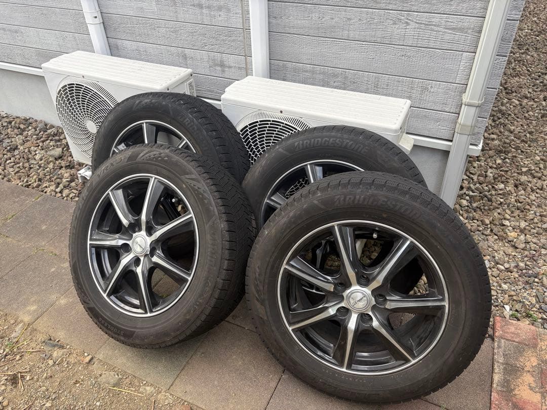 21年VRX3 スタッドレスホイール４本セット　205/60r16送料込み