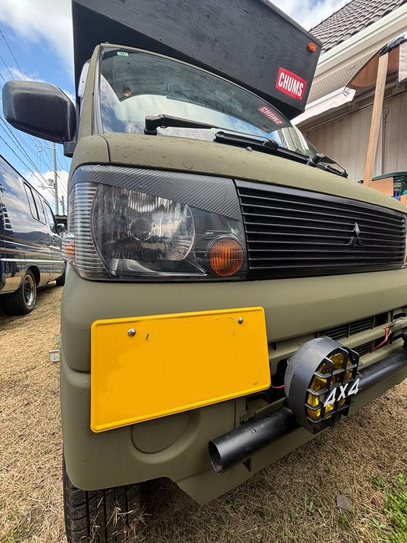 エンジンリフレッシュ済トラキャン5速マニュアル4WD移動販売車キッチンカー軽トラ