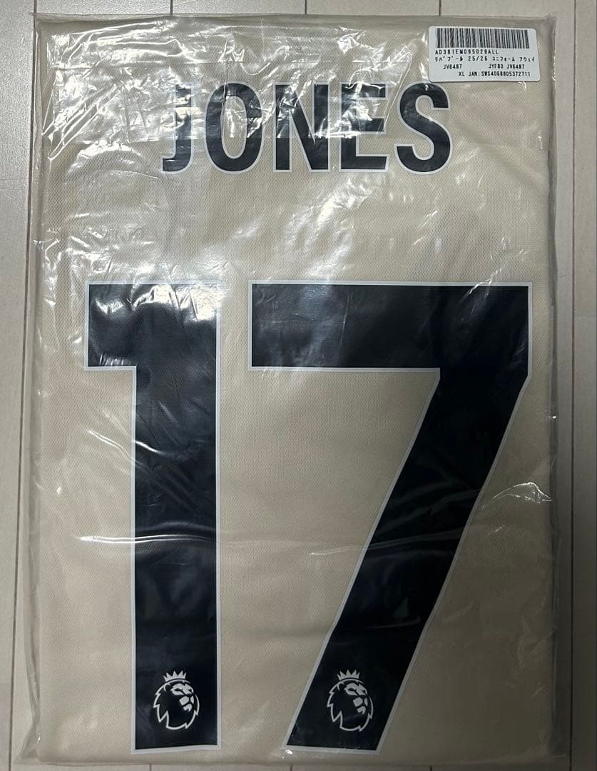 Liverpool 25/26 アウェイユニフォーム JONES 17 XL