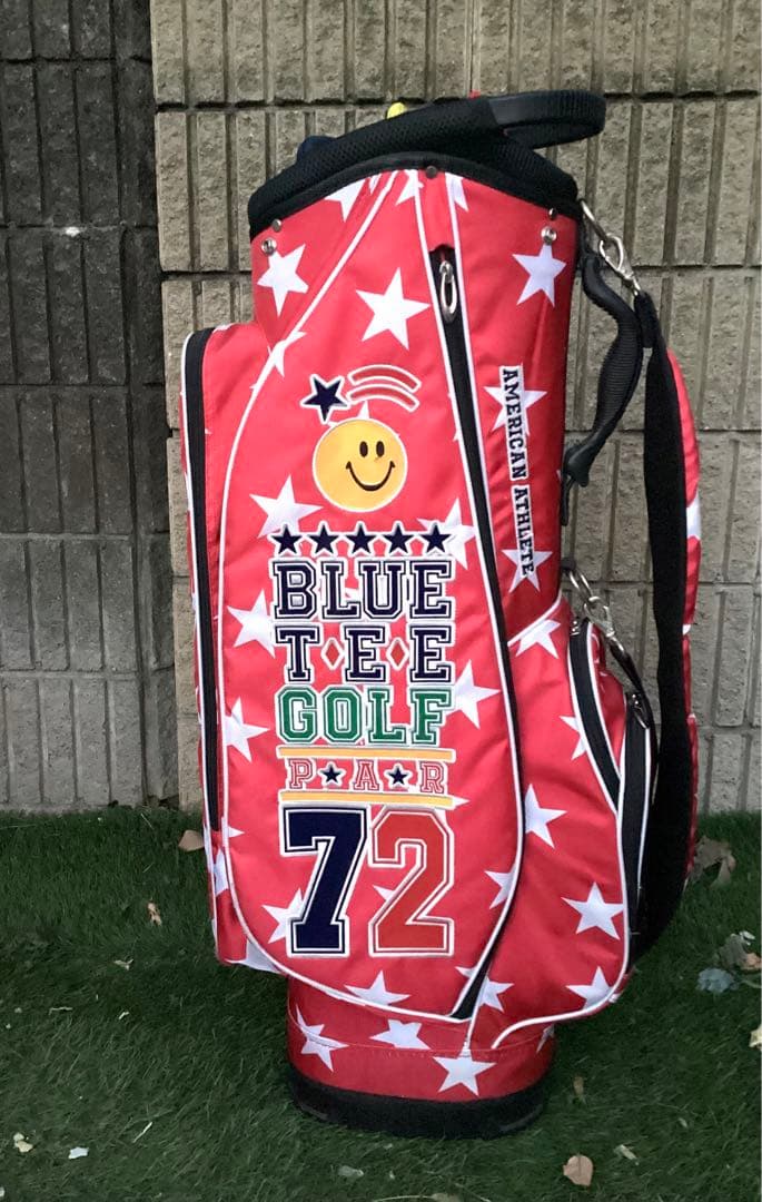 BLUE TEE GOLF ブルーティーゴルフナイロンキャディバッグ