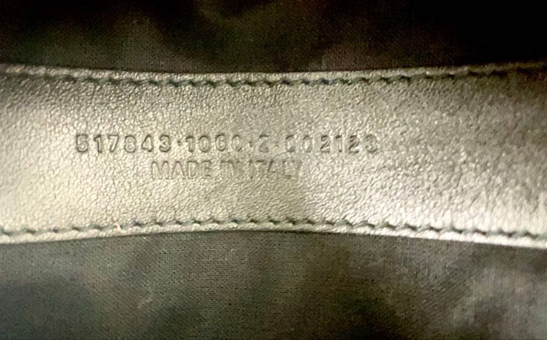 BALENCIAGA フリンジ レザー ランドリーカバ トートバッグ