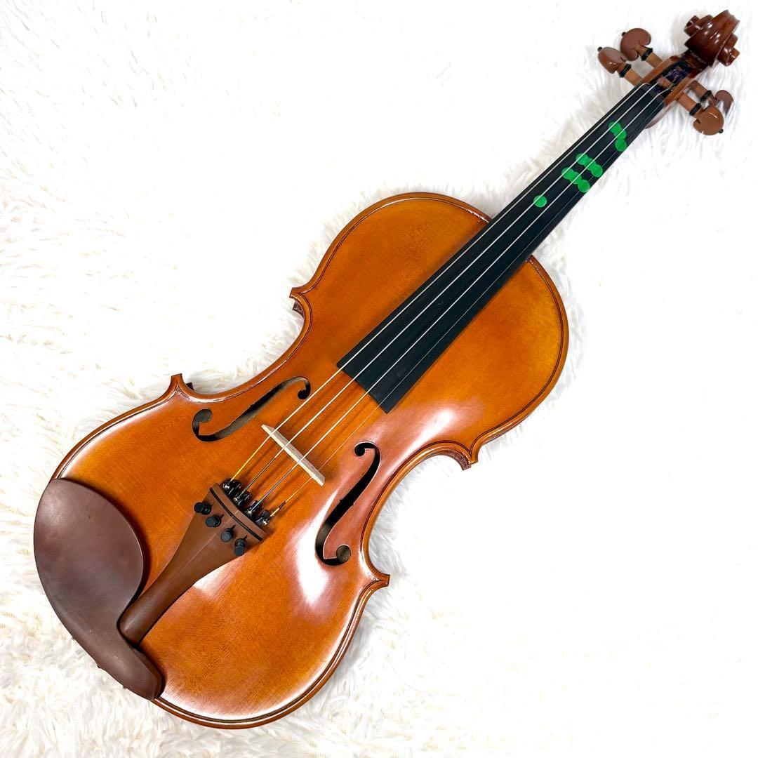 美品 カルロジョルダーノ バイオリン VS-2 4/4 ケース 肩当 弓 松脂