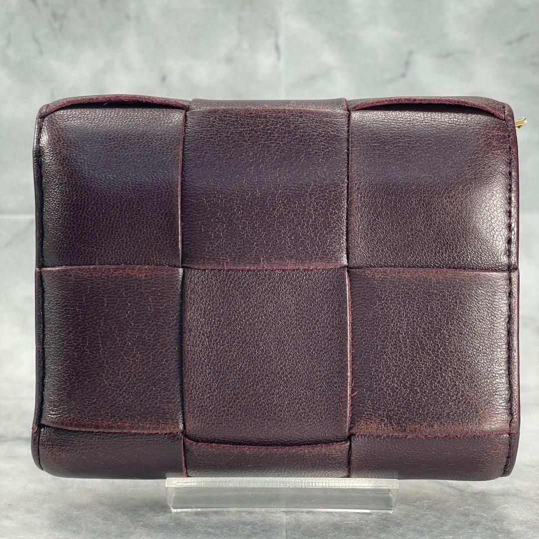 BOTTEGA VENETA マキシ イントレチャート三つ折り財布