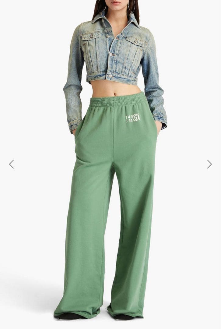 MM6 maison margiela ワイドスウェットパンツ 23SS