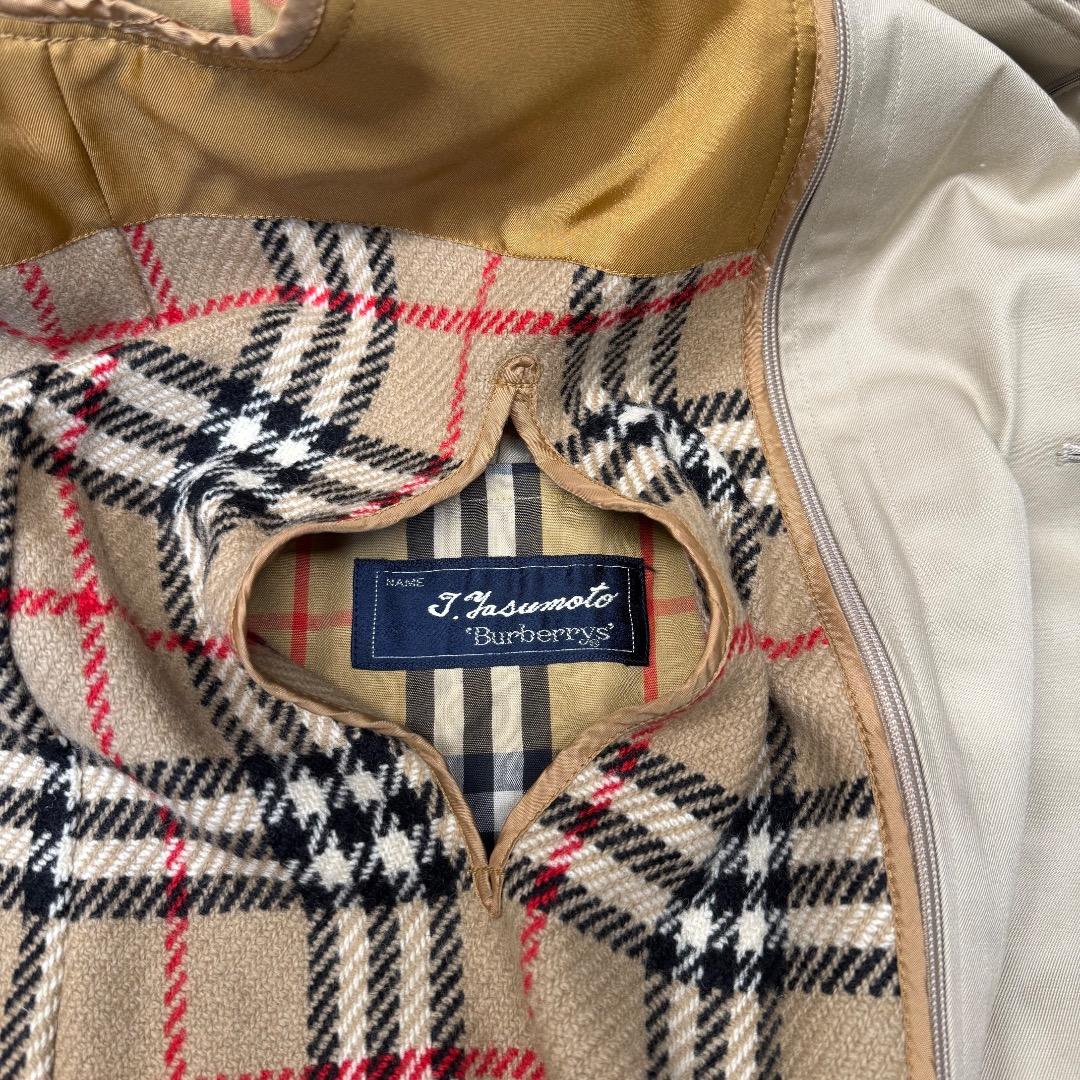 ◉Ad1001 Burberry ステンカラーコート クリーニング済 ネーム有