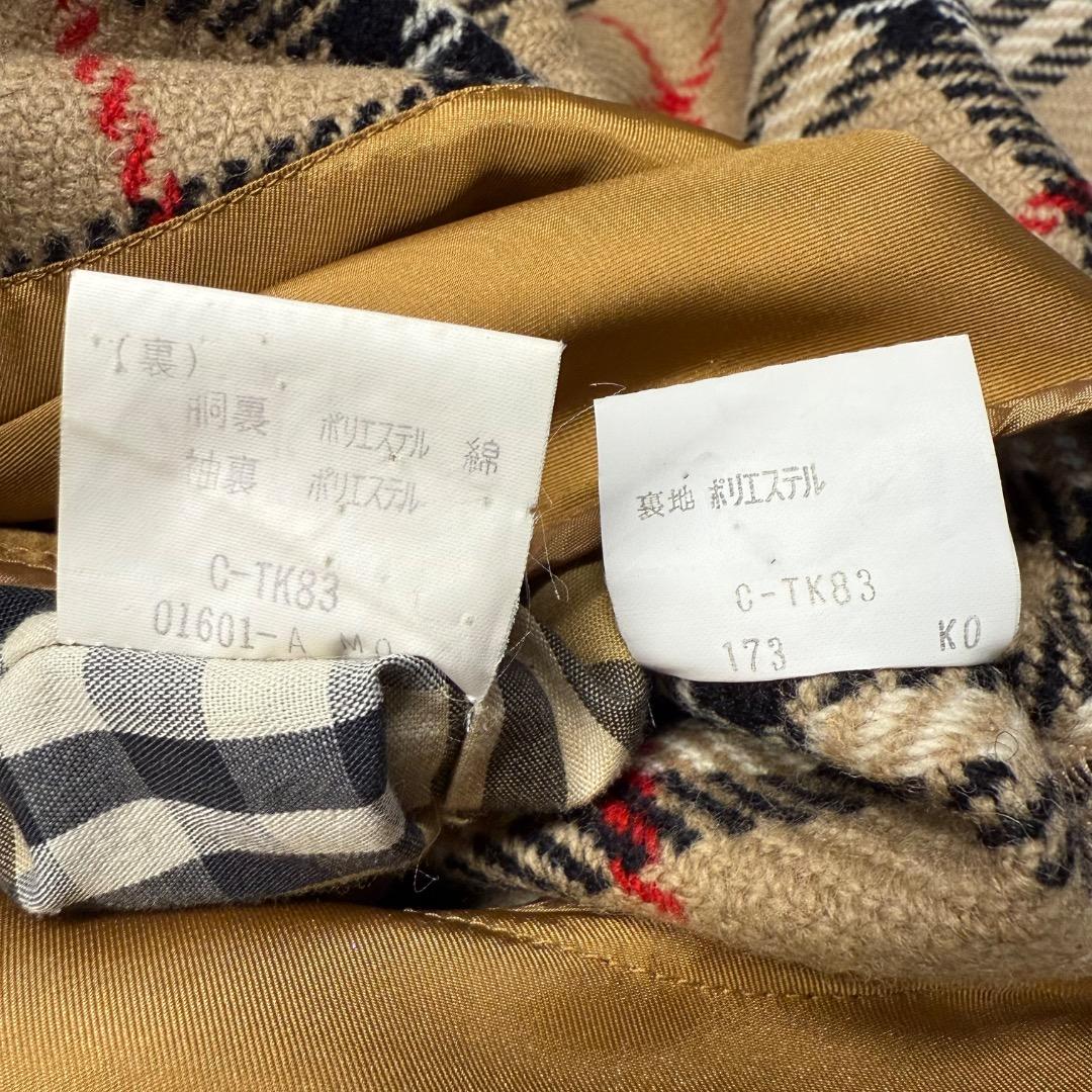 ◉Ad1001 Burberry ステンカラーコート クリーニング済 ネーム有