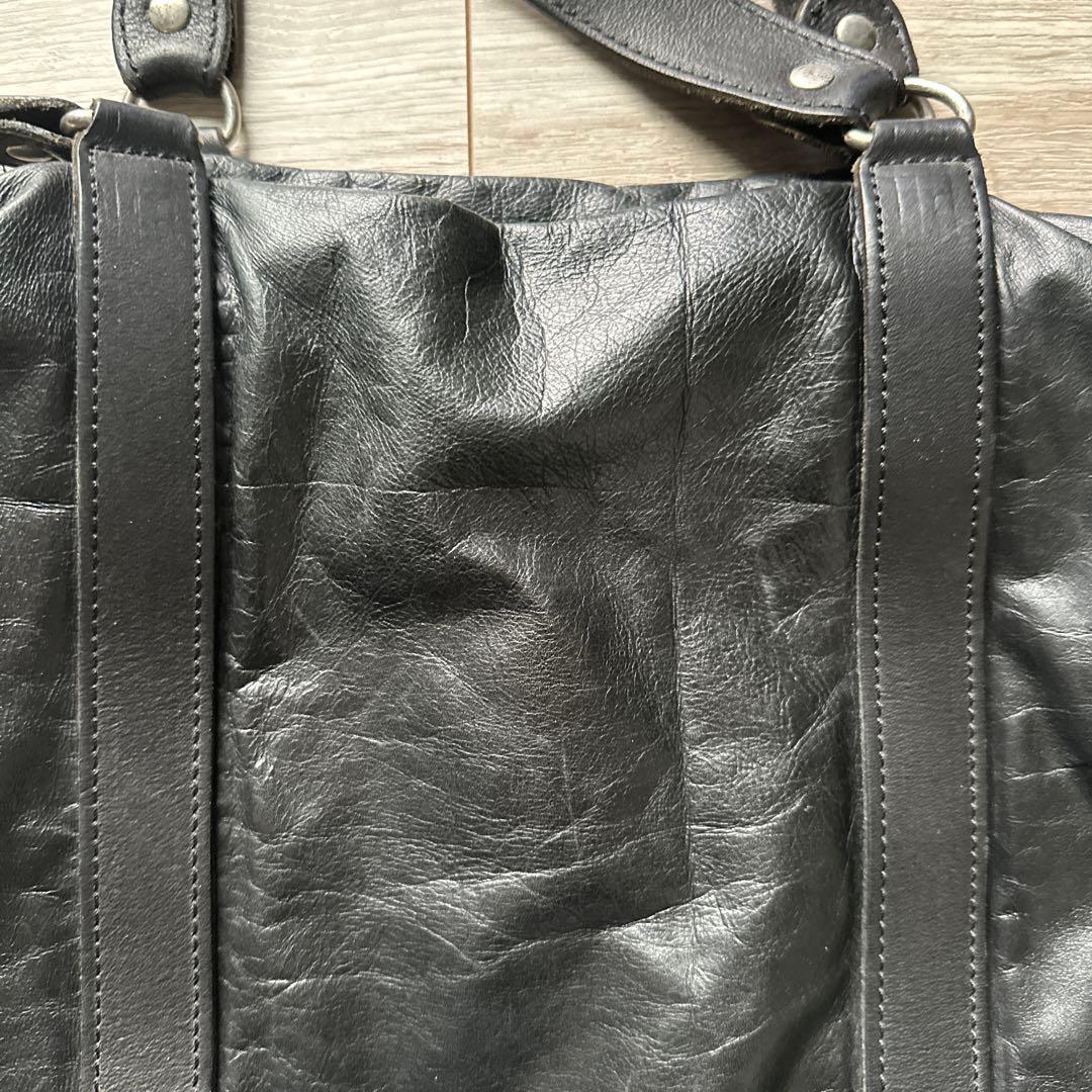 m0851 エムゼロエイトファイブワン レザー トートバッグ