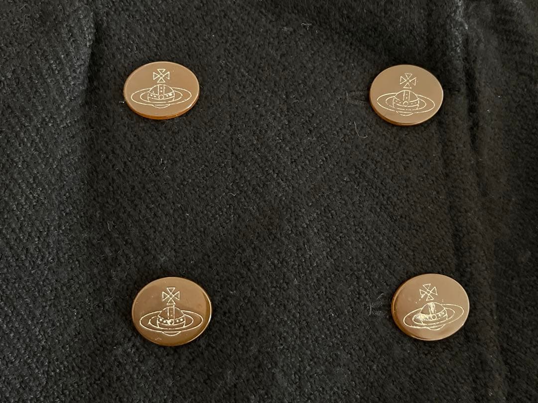 ヴィヴィアンウエストウッド レッドレーベル　黒　ウール　ロングコート