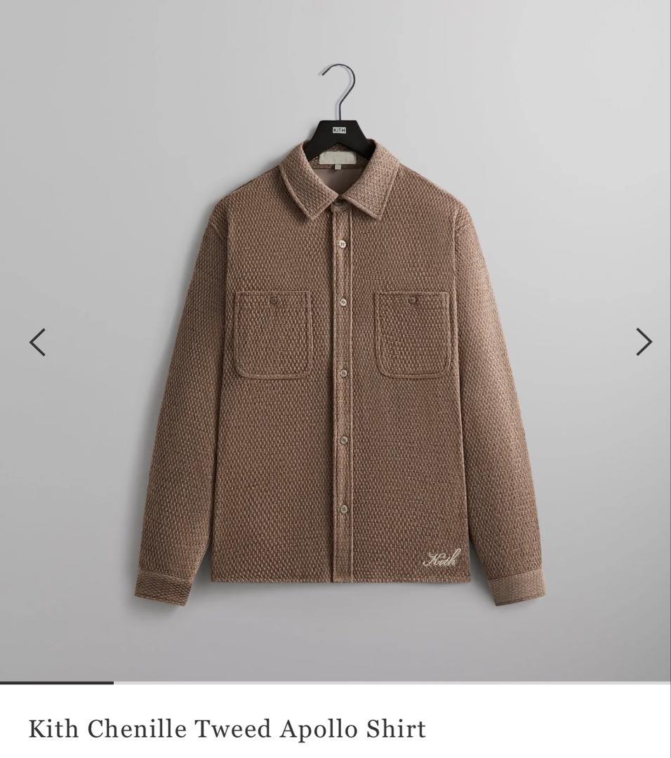 トップス Kith Chenille Tweed Apollo Shirt