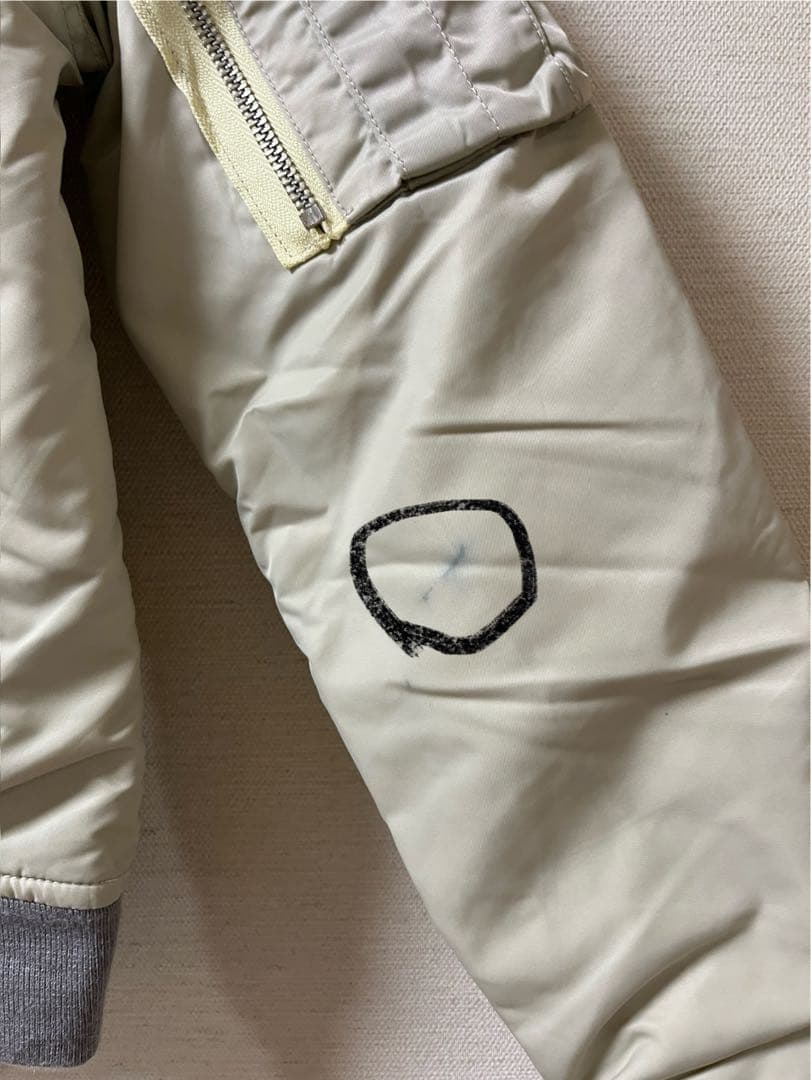 90年代 Schott ショット MA-1 フライトジャケット Sサイズ相当