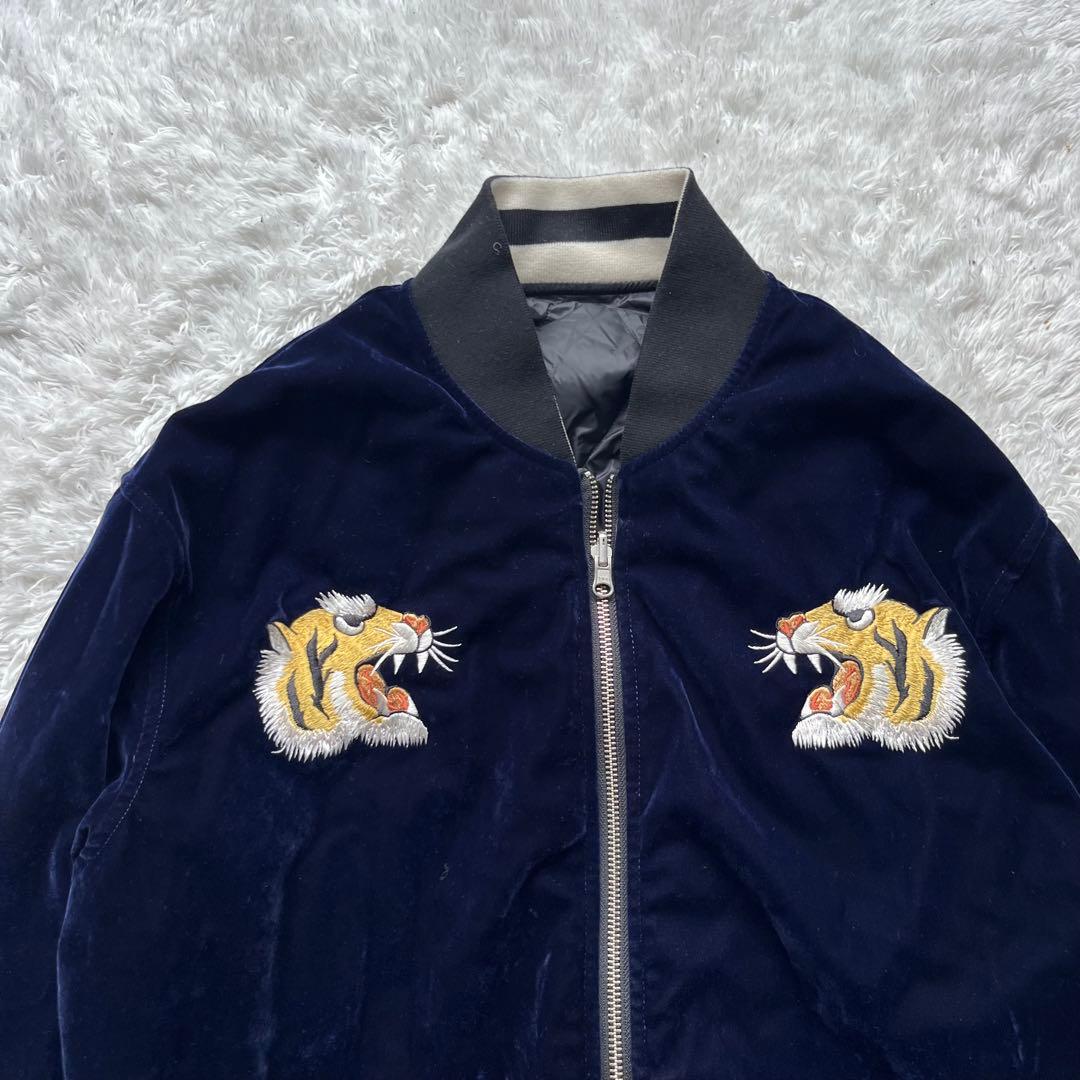 美品 TAION ジャパンスペシャルリバーシブル スカジャン ダウン　完売 L