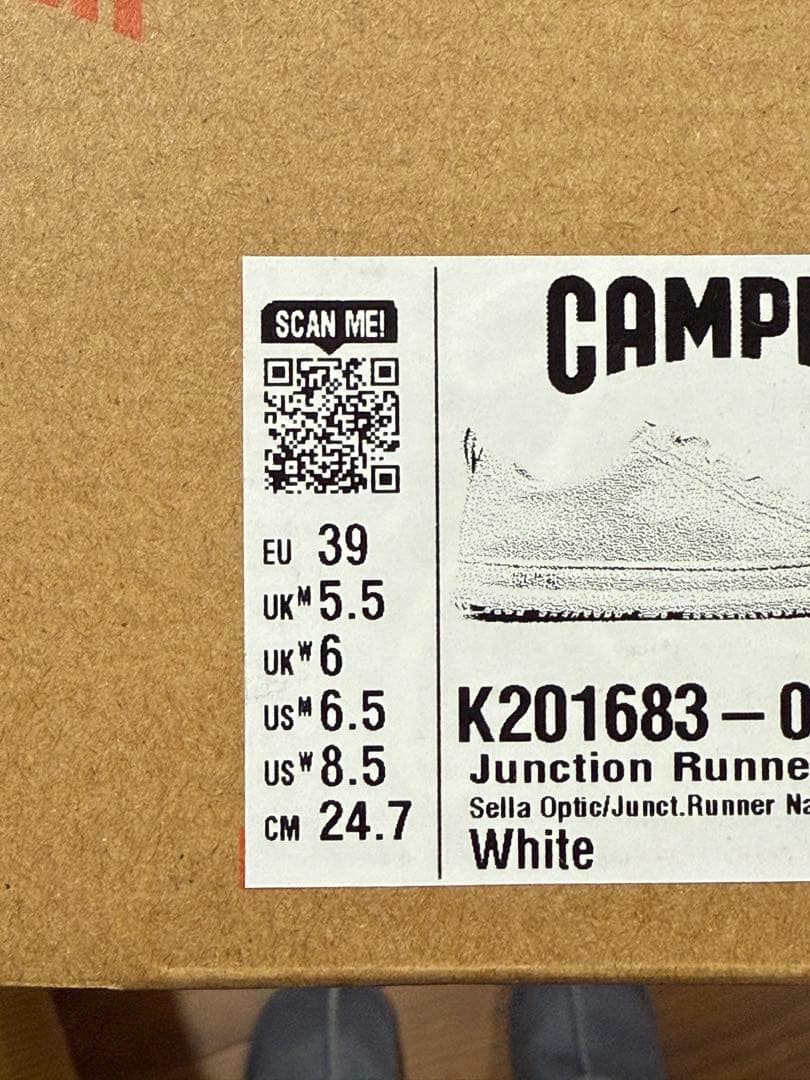 CAMPER [カンペール] JUNCTION RUNNER /レザースニーカー