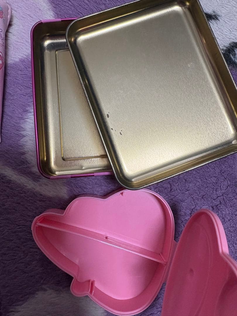 出回りなし多数 マイメロ ピアノ アクセサリーケース 綿棒ケース ペンケース