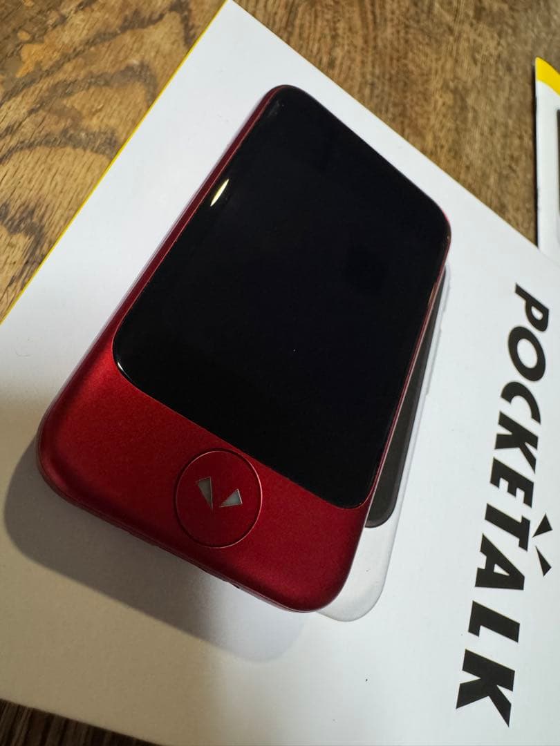 POCKETALK S red 赤色 翻訳機