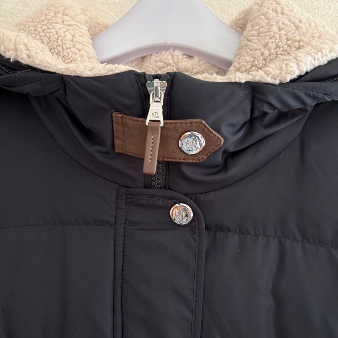 RALPH LAUREN ローレンラルフローレン　ファー　ボア　ダウン　コート