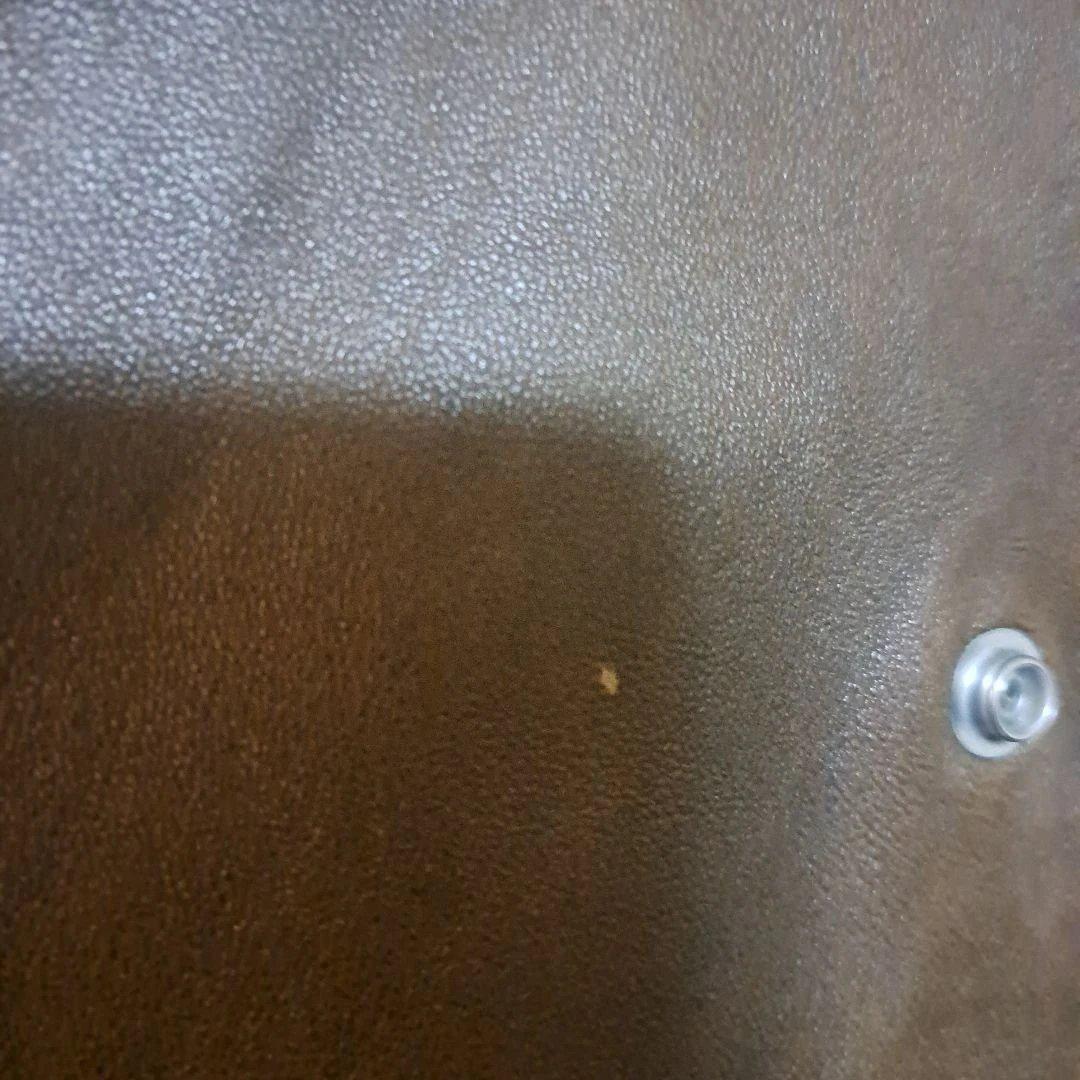 MR. OLIVE ブラウン セミダブルライダースジャケット Mサイズ