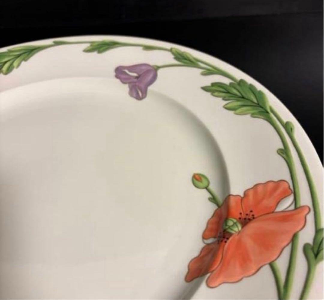 【ドイツビンテージ】ビレロイ&ボッホ　アマポーラ 　大皿　5枚　送料無料