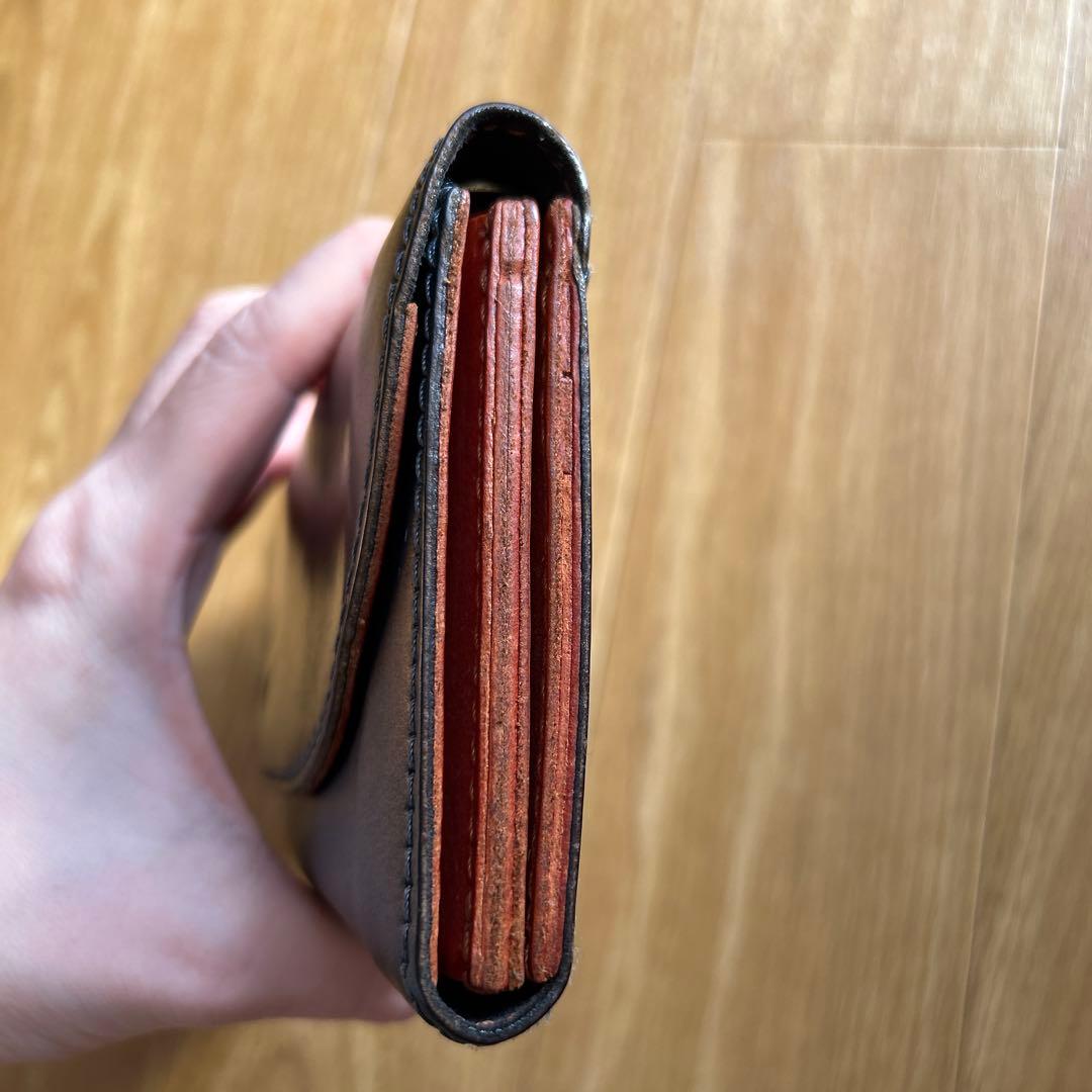 バーンズ BARNS レザー ロングウォレット