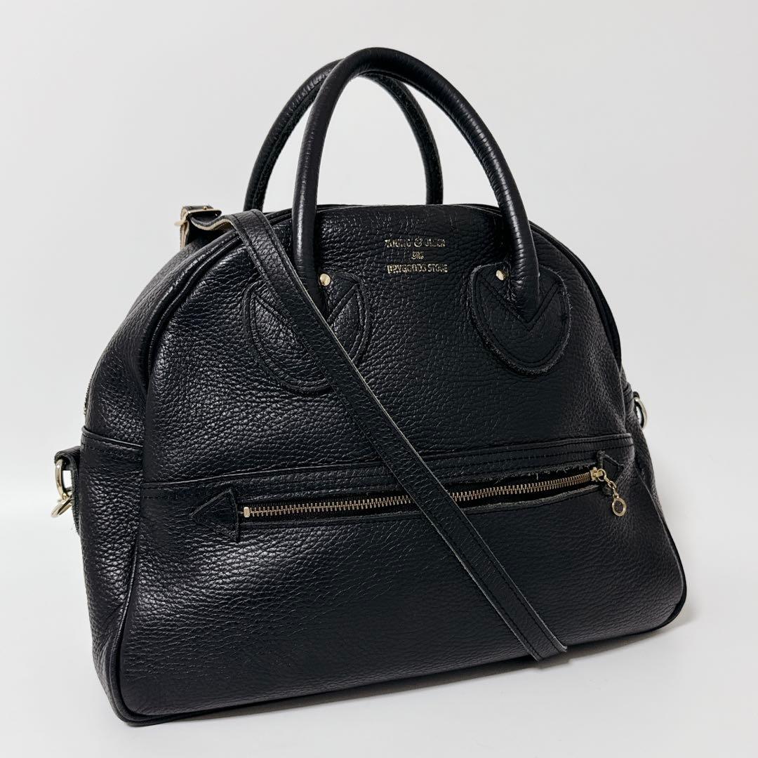 【24時間以内発送可能】YOUNG&OLSEN ボストン　ショルダー ブラック